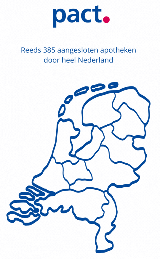 Coöperatieve Apothekersvereniging Pact - Sluit je aan bij bijna 400 andere apotheken door Nederland Coöperatieve Apothekersvereniging Pact - Sluit je aan bij bijna 400 andere apotheken door Nederland